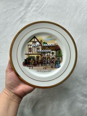 Vintage Burnout Plate – “It’s Giving Burnout” Funny Decor | Cottagecore Wall Art